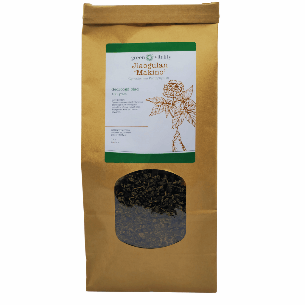 Green Vitality Jiaogulan "Makino" Thee Kaardeshop 100gr