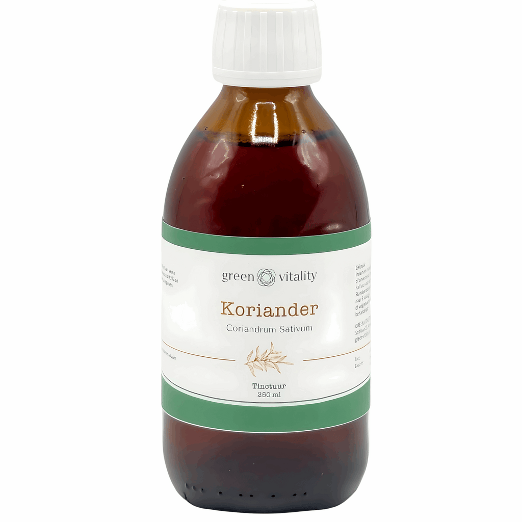 Green Vitality Koriander (Zaad) tinctuur Kaardeshop 250ml